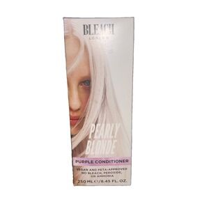 Bleach London Pearly Blonde Purple Conditioner Set 8.45 oz Ea Bottle